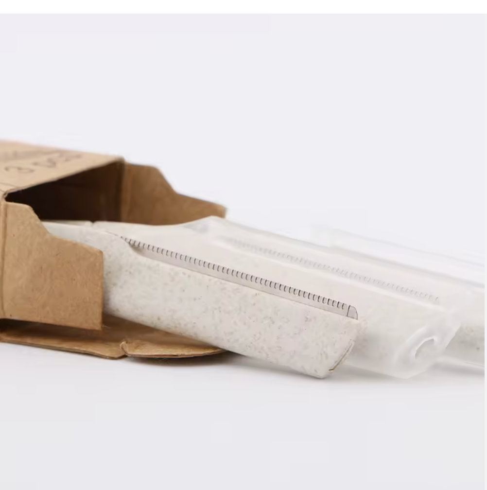 zero Waste Wheat Straw razor Tattoo Eyebrow razor